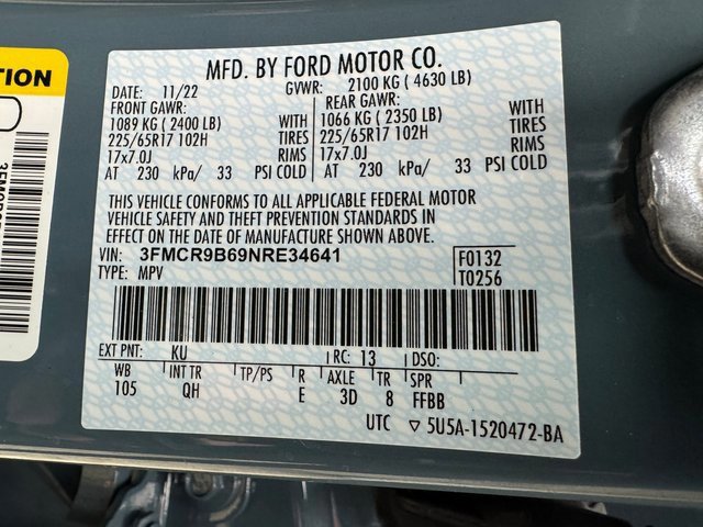 Certified 2022 Ford Bronco Sport Big Bend w/ Convenience Package image 31