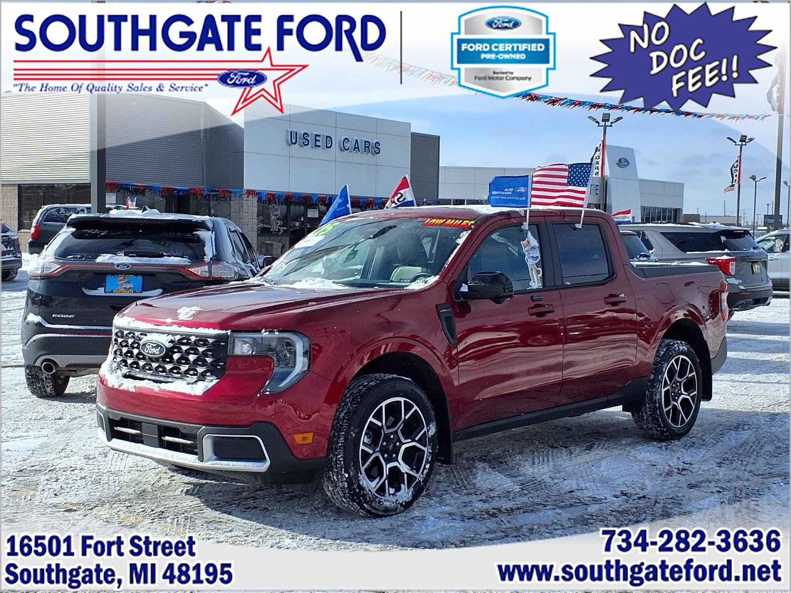 Certified 2025 Ford Maverick Lariat image 1