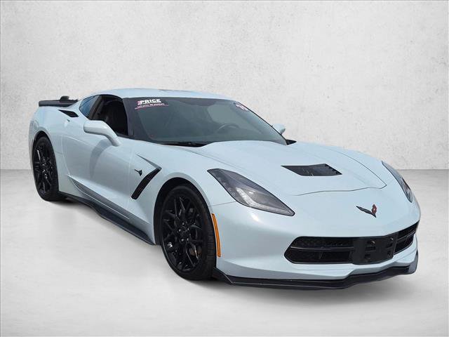 Used 2019 Chevrolet Corvette Stingray Coupe w/ Carbon Flash Badge Package RWD image 3