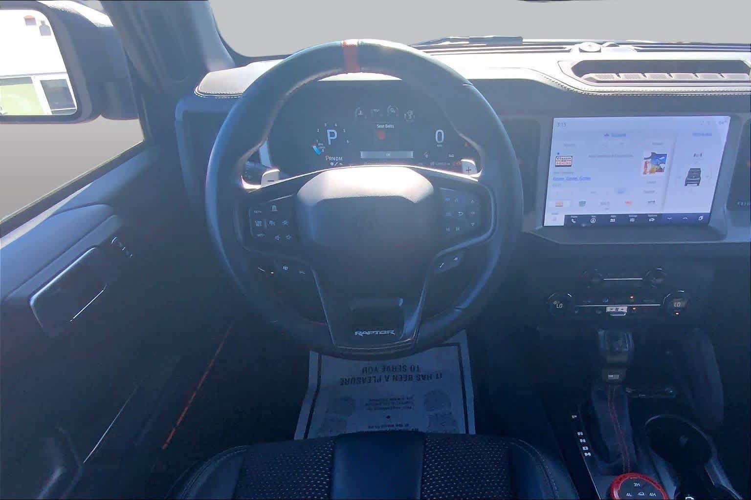 Certified 2024 Ford Bronco Raptor w/ Interior Carbon Fiber Pack 6 AWD/4WD image 6