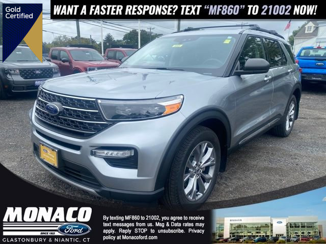 Certified 2022 Ford Explorer XLT w/ Equipment Group 202A