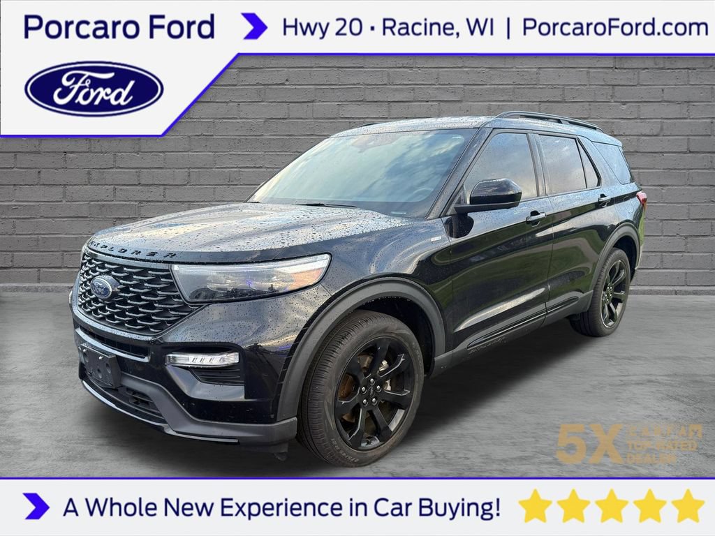 Certified 2022 Ford Explorer ST-Line w/ Class IV Trailer Tow Package