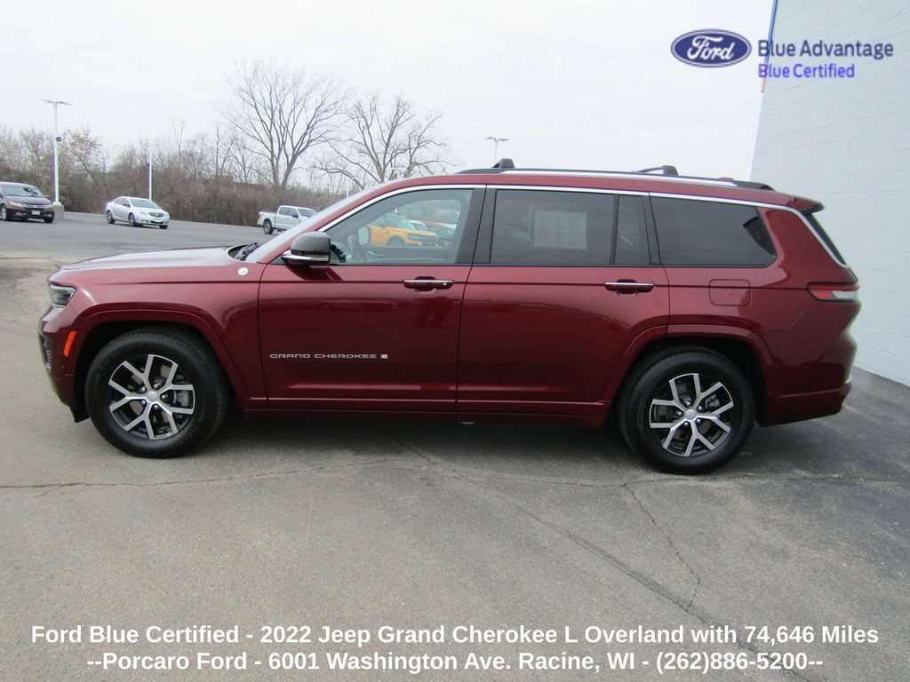 Used 2022 Jeep Grand Cherokee L Overland w/ Off Road Group AWD/4WD image 2