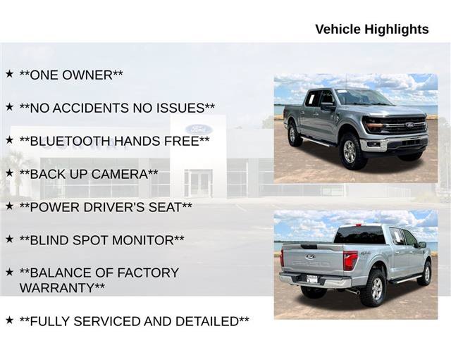 Certified 2025 Ford F150 XLT w/ Equipment Group 301A Standard AWD/4WD image 6
