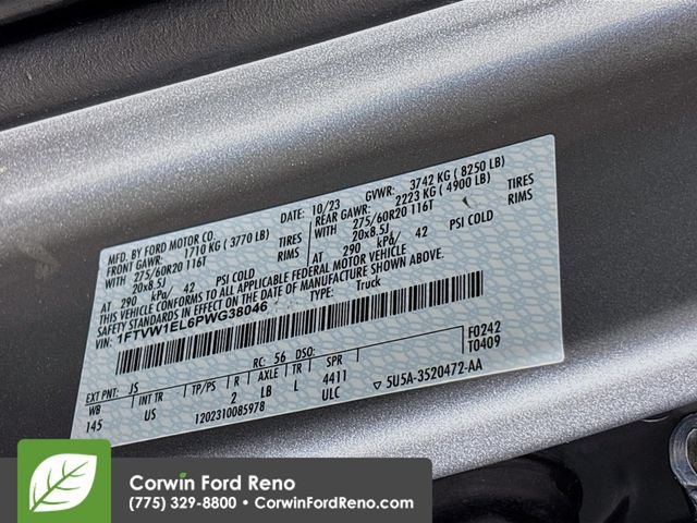 Certified 2023 Ford F150 Lightning XLT w/ Equipment Group 312A High AWD/4WD image 32