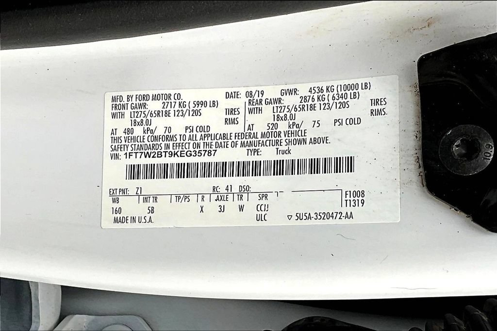 Certified 2019 Ford F250 Lariat w/ Lariat Value Package AWD/4WD image 23