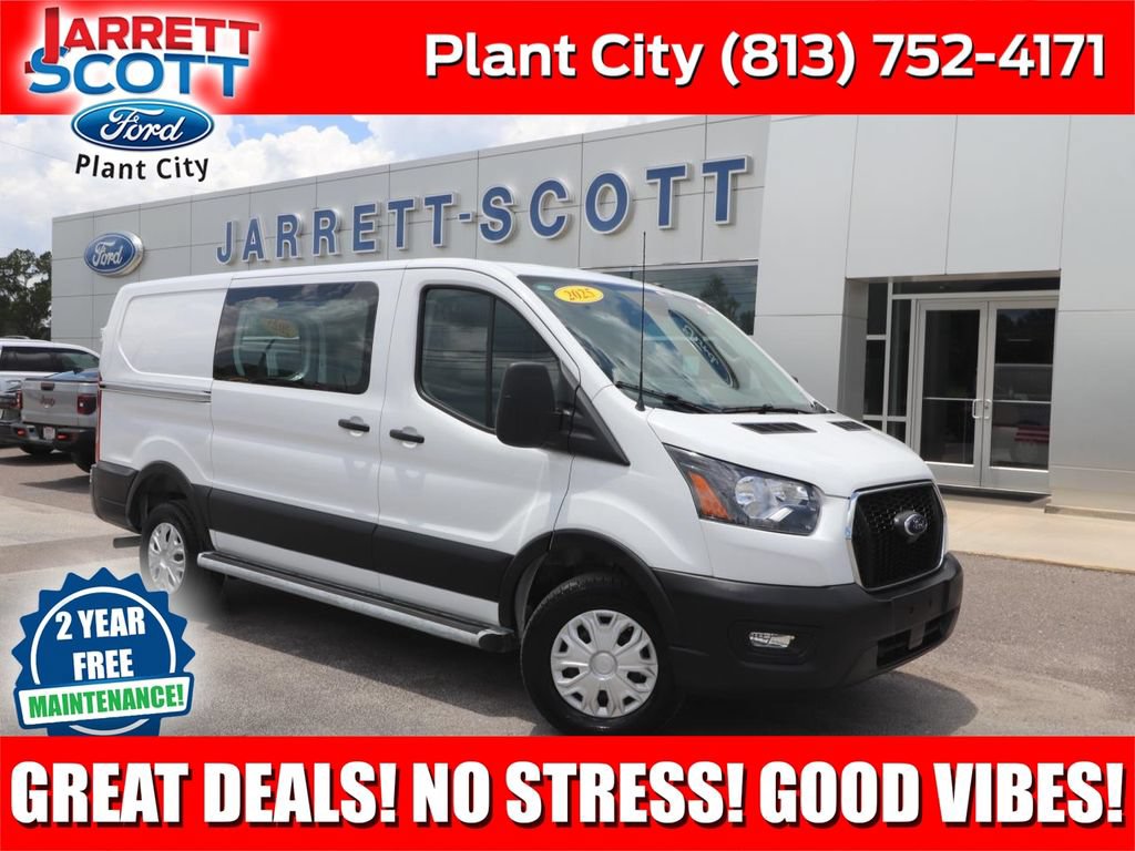 Certified 2025 Ford Transit 250 Low Roof w/ Exterior Upgrade Package RWD video 1