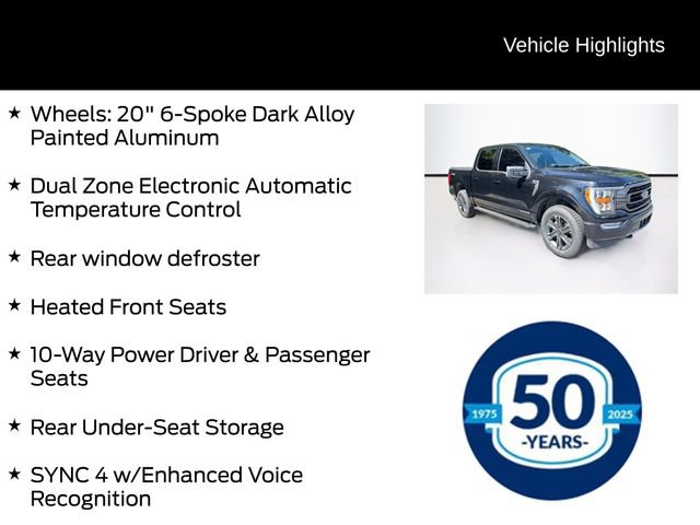 Certified 2023 Ford F150 XLT w/ Equipment Group 302A High AWD/4WD image 16