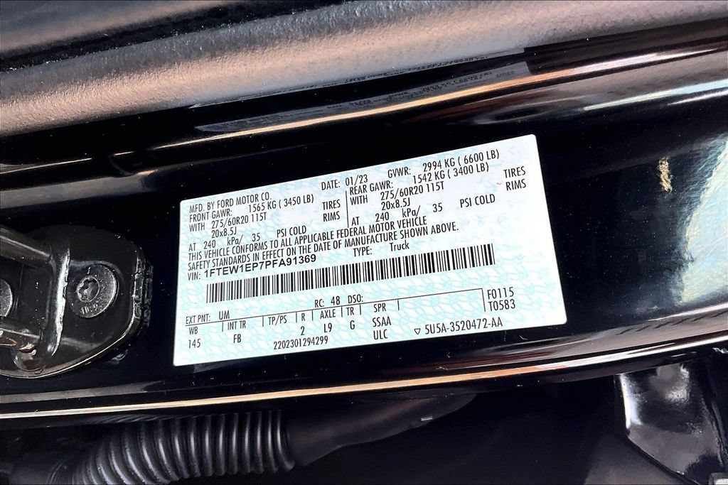 Certified 2023 Ford F150 XLT w/ Equipment Group 302A High AWD/4WD image 31