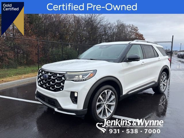 Certified 2025 Ford Explorer Platinum w/ Ultimate Package