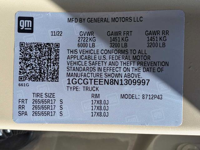 Used 2022 Chevrolet Colorado ZR2 AWD/4WD image 32