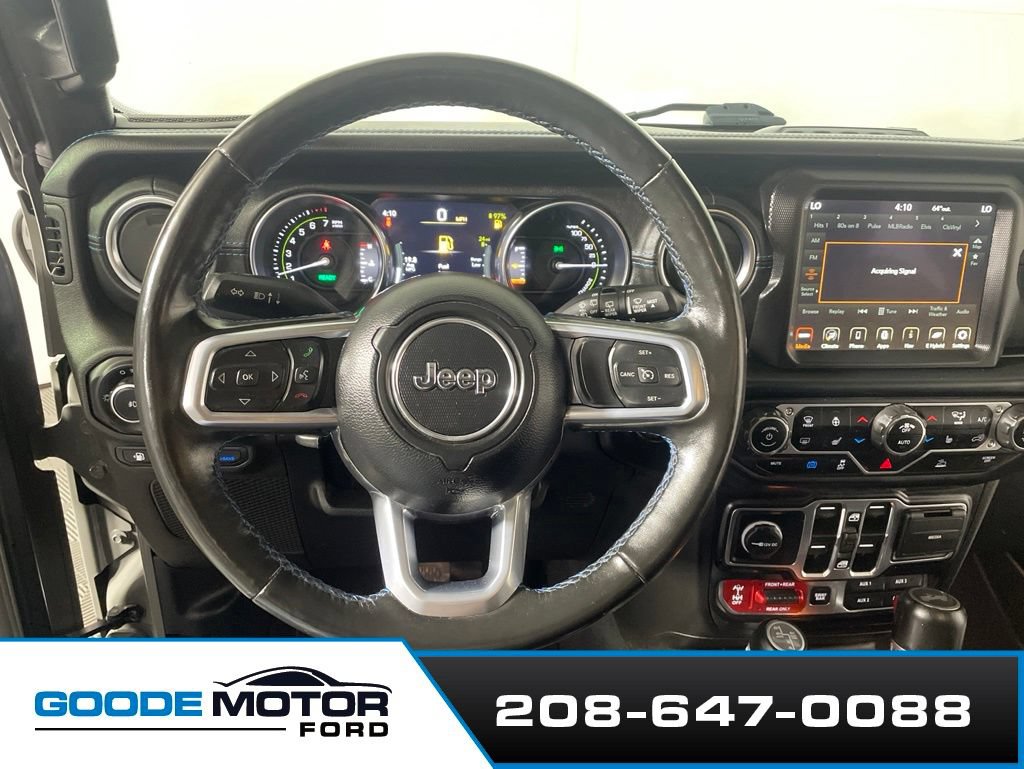 Used 2023 Jeep Wrangler Unlimited Rubicon 4xe w/ Steel Bumper Group AWD/4WD image 12