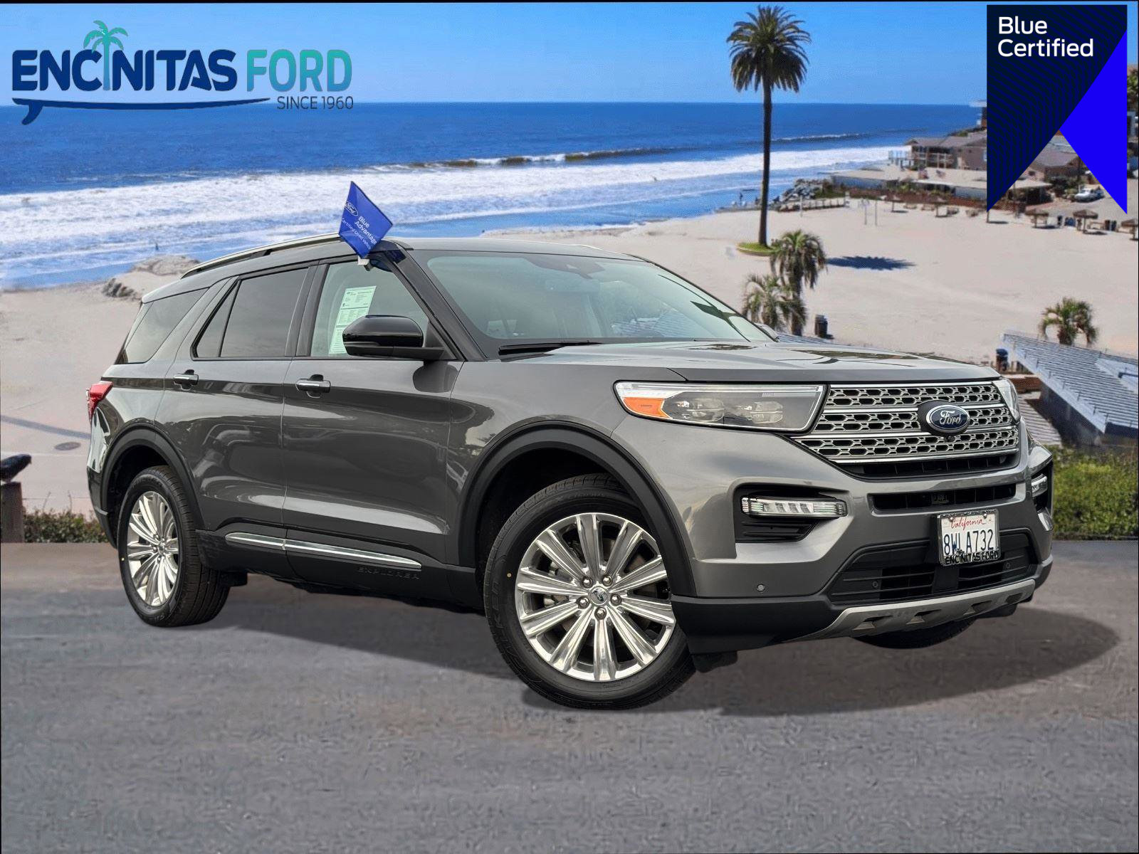 Certified 2021 Ford Explorer Limited w/ Hybrid Equipment Group 310A image 1