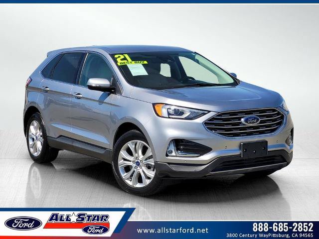 Certified 2021 Ford Edge Titanium w/ Cargo Accessory Package