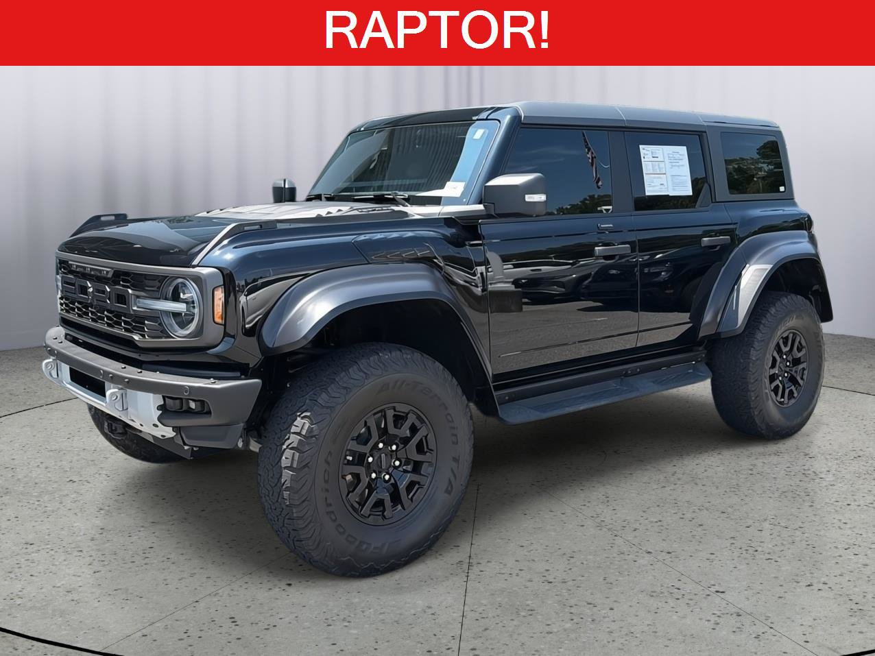 Certified 2023 Ford Bronco Raptor AWD/4WD image 1