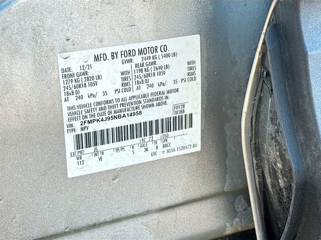 Certified 2022 Ford Edge SEL image 23