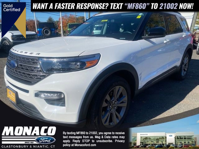 Certified 2022 Ford Explorer XLT w/ Equipment Group 202A