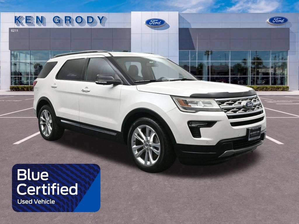 Certified 2018 Ford Explorer XLT w/ Equipment Group 202A