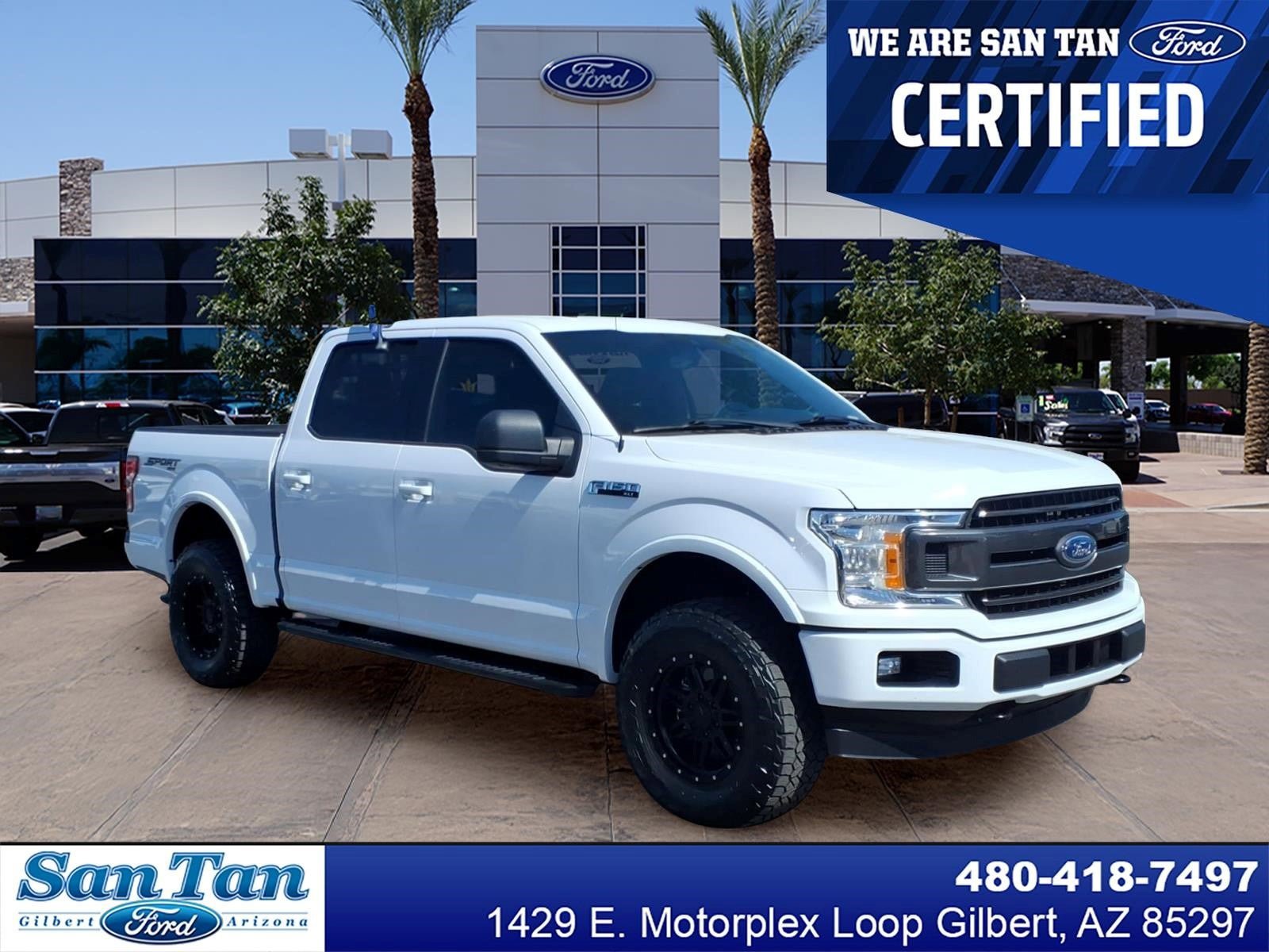Certified 2020 Ford F150 XLT w/ Equipment Group 301A Mid
