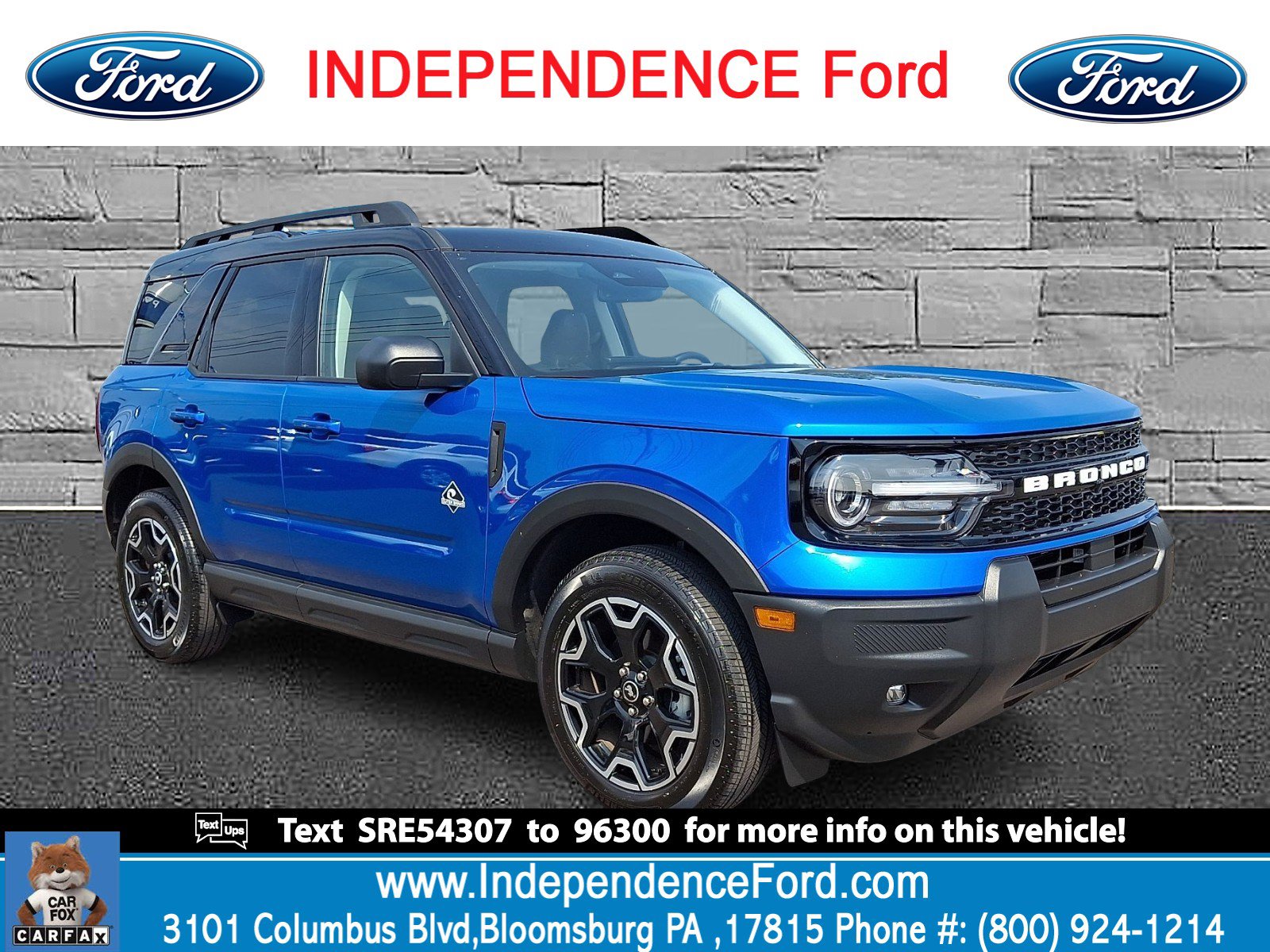 Certified 2025 Ford Bronco Sport Outer Banks