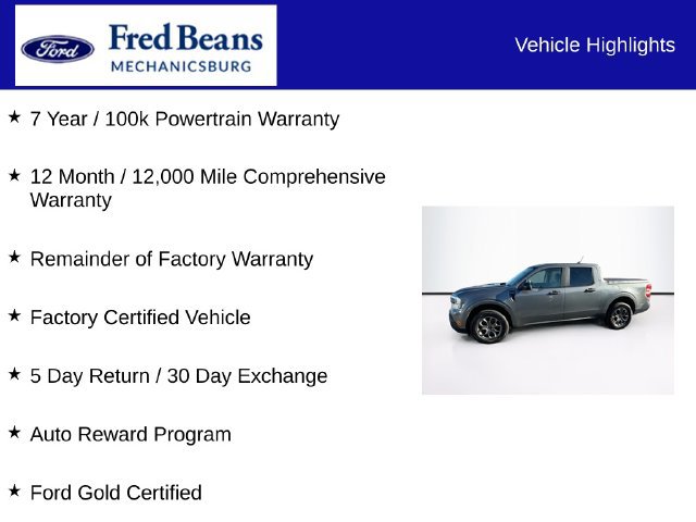 Certified 2024 Ford Maverick XLT w/ Equipment Group 300A Standard AWD/4WD image 7