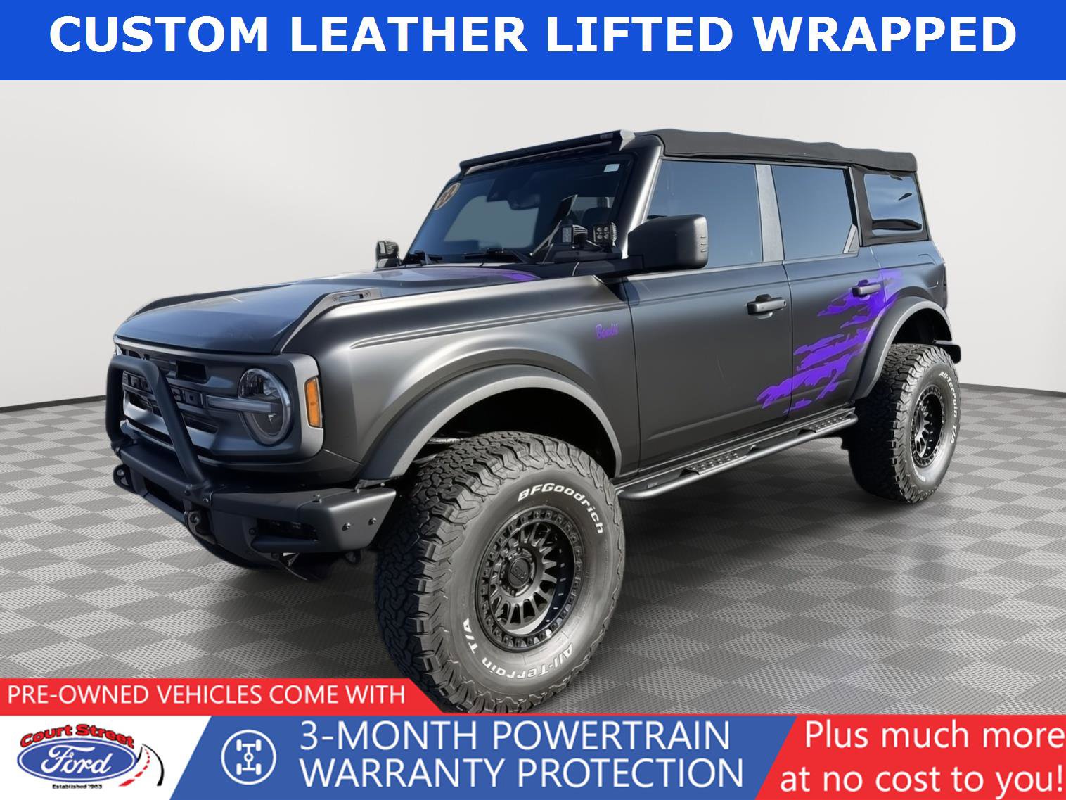 Certified 2022 Ford Bronco Big Bend AWD/4WD image 1