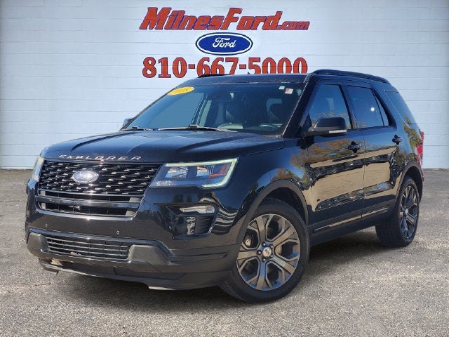 Certified 2018 Ford Explorer Sport