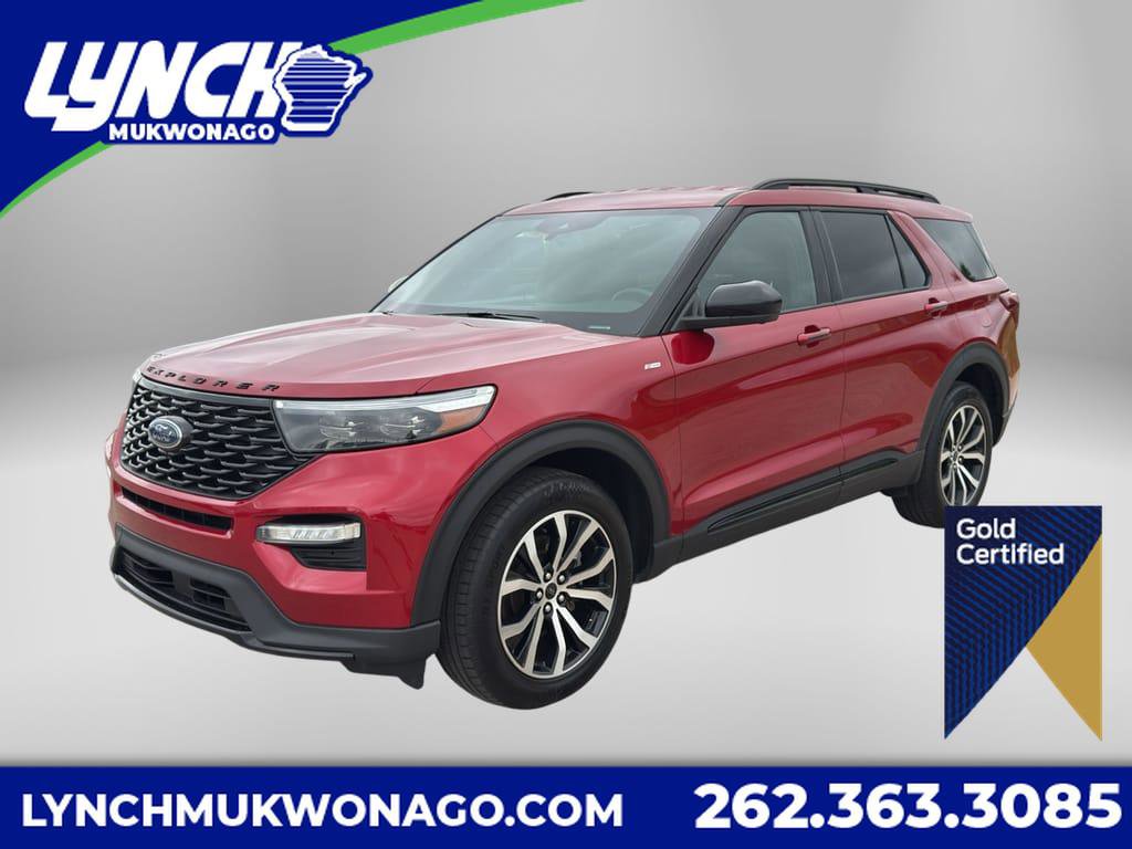 Certified 2023 Ford Explorer ST-Line w/ Class IV Trailer Tow Package