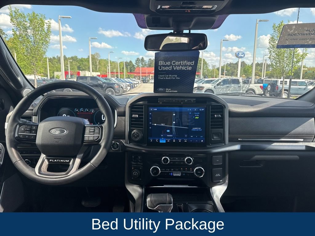 Certified 2023 Ford F150 Platinum w/ Equipment Group 701A High image 25
