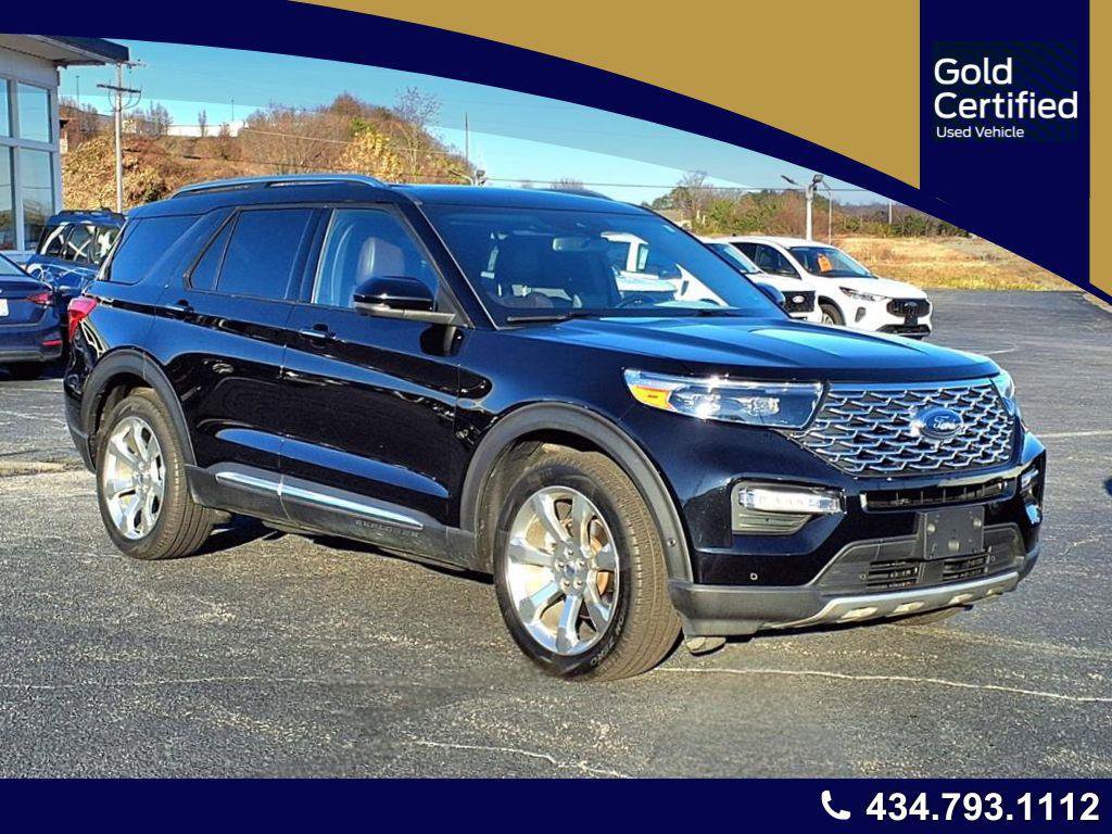 Certified 2020 Ford Explorer Platinum w/ Premium Technology Package image 1