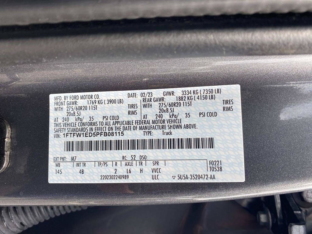 Certified 2023 Ford F150 XLT w/ Equipment Group 302A High AWD/4WD image 21