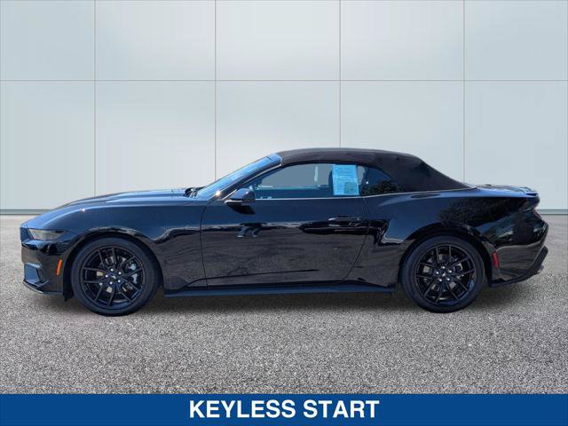 Certified 2025 Ford Mustang Convertible w/ Mustang Nite Pony Package RWD image 2