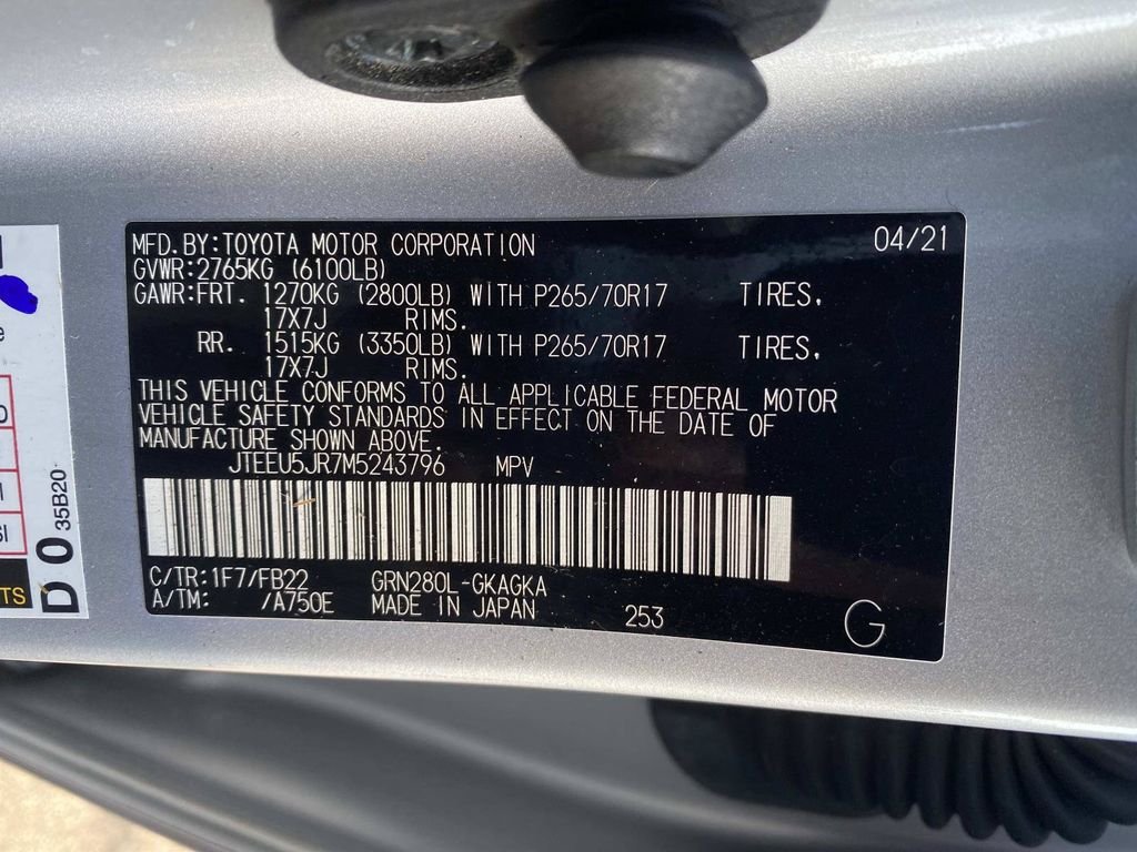 Used 2021 Toyota 4Runner SR5 RWD image 20