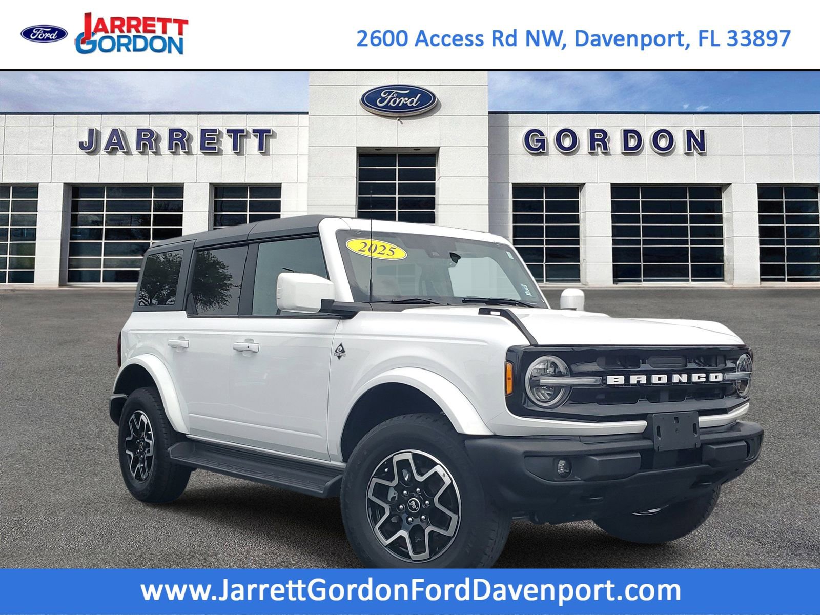 Certified 2025 Ford Bronco Outer Banks AWD/4WD 360° Tour