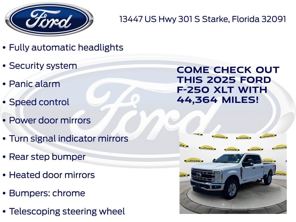 Certified 2025 Ford F250 XLT AWD/4WD image 32