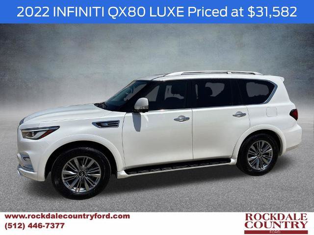 Used 2022 INFINITI QX80 Luxe w/ Cargo Package