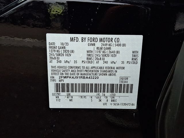 Certified 2024 Ford Edge ST-Line AWD/4WD image 26
