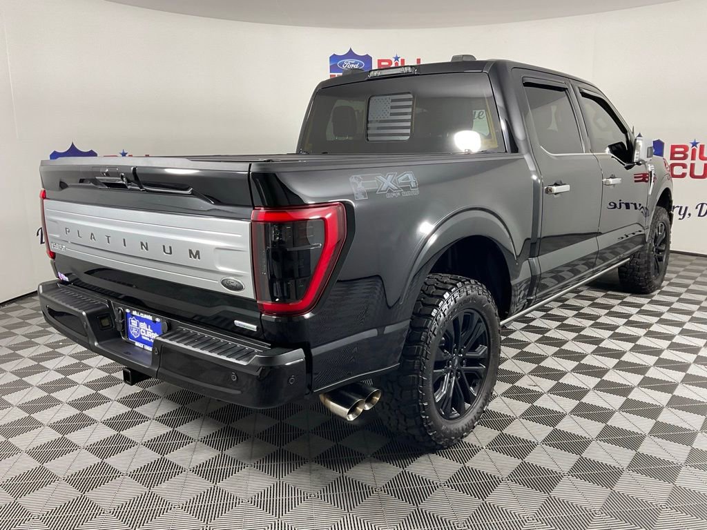 Certified 2023 Ford F150 Platinum w/ Equipment Group 701A High AWD/4WD image 3