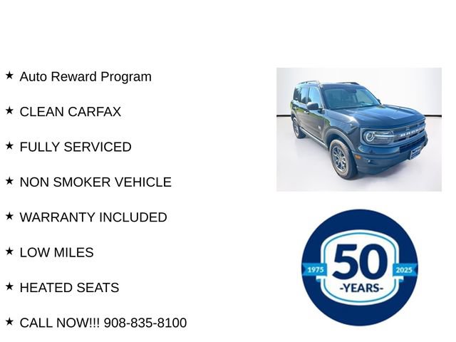 Certified 2022 Ford Bronco Sport Big Bend w/ Convenience Package AWD/4WD image 8