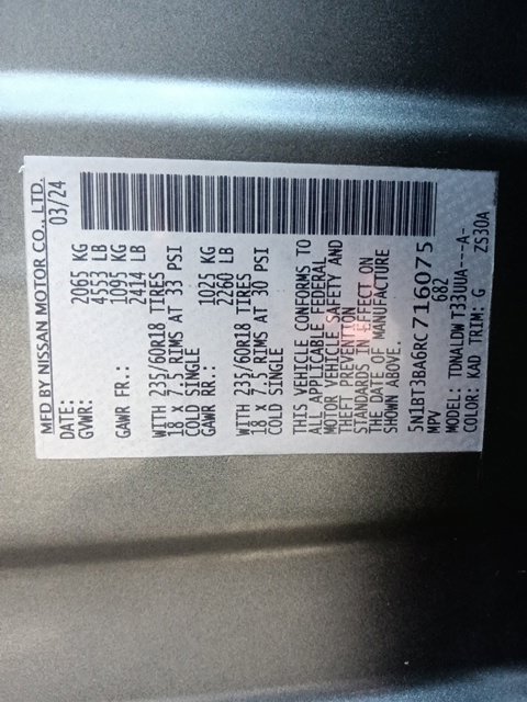 Used 2024 Nissan Rogue SV FWD image 34