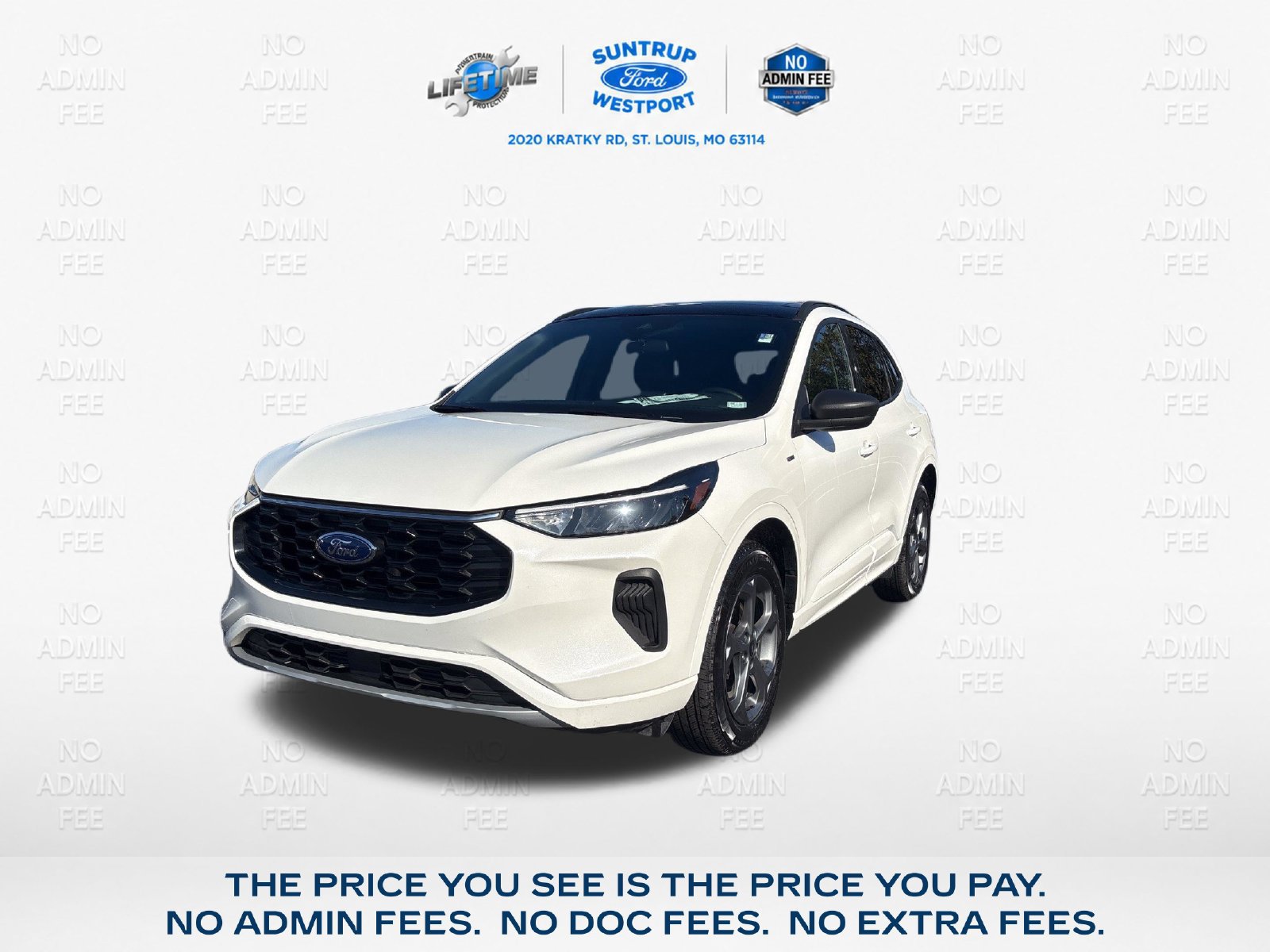 Certified 2024 Ford Escape ST-Line w/ Tech Pack #1 AWD/4WD 360° Tour