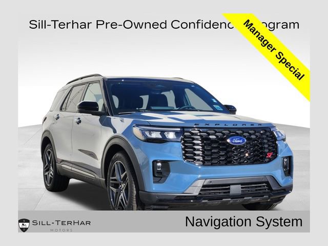 Certified 2025 Ford Explorer ST w/ Sun And Sound Package image 1