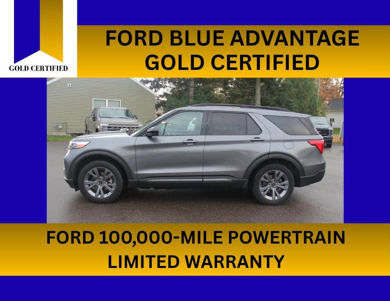 Certified 2022 Ford Explorer XLT w/ Equipment Group 202A image 6