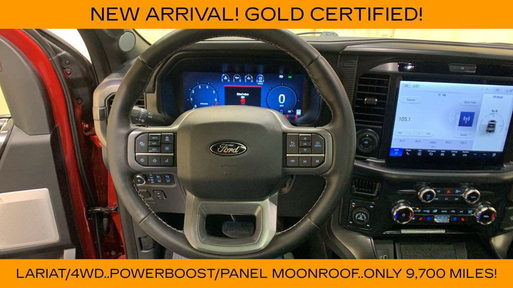 Certified 2025 Ford F150 Lariat w/ Equipment Group 502A High AWD/4WD image 35