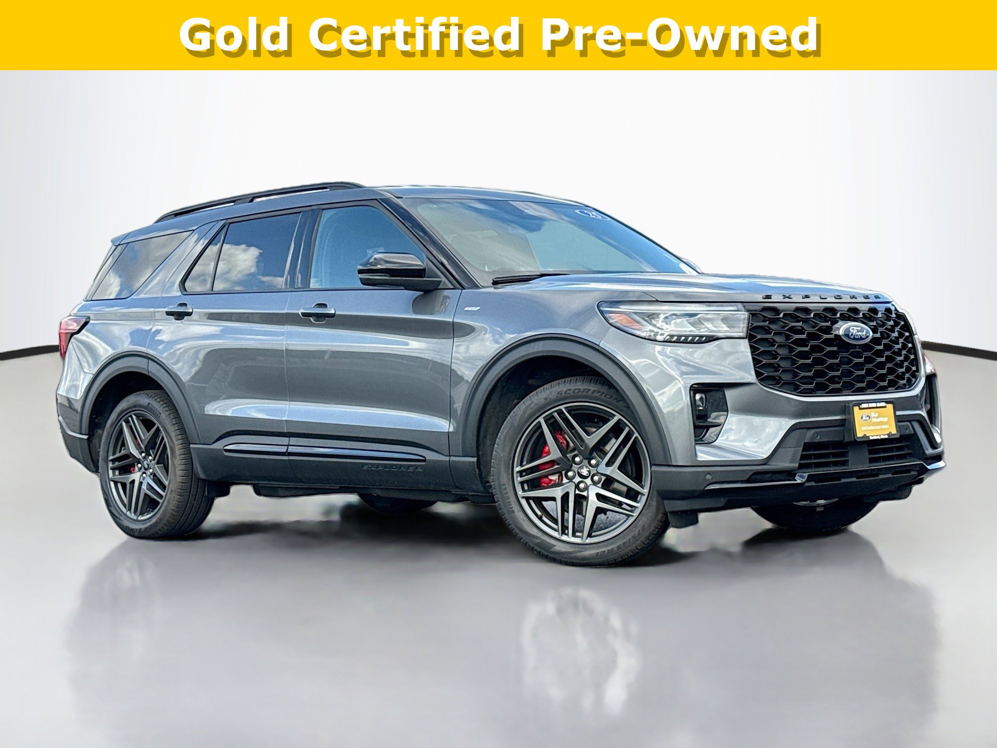 Certified 2025 Ford Explorer ST-Line w/ Premium Package