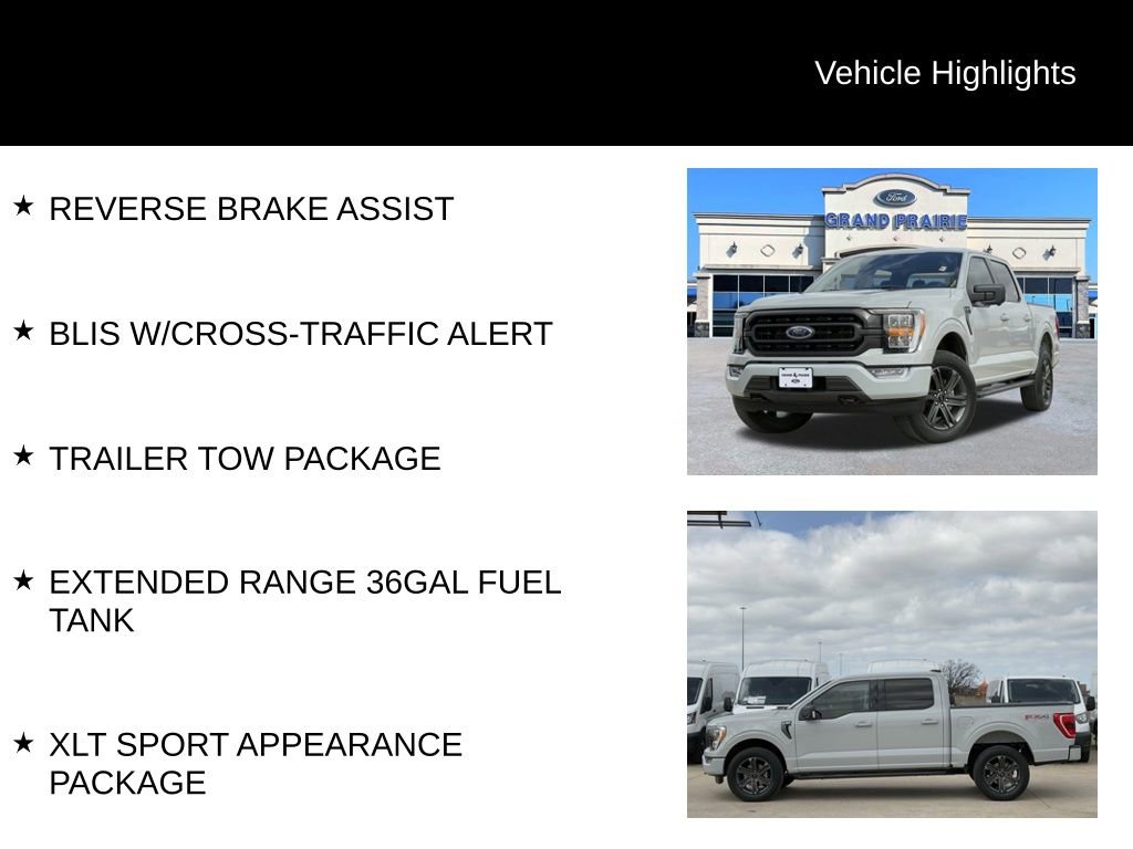 Certified 2023 Ford F150 XLT w/ Equipment Group 302A High image 5