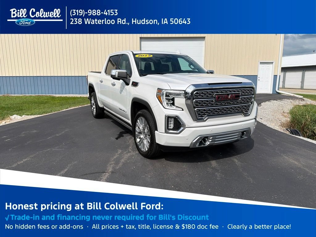 Used 2022 GMC Sierra 1500 Denali w/ Denali Reserve Package AWD/4WD image 1
