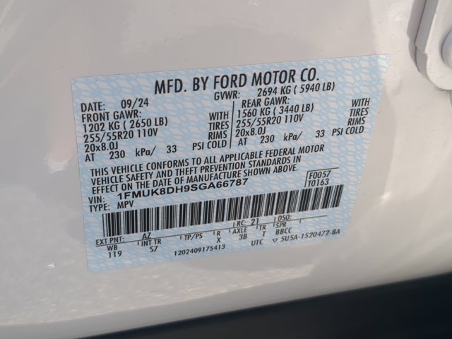 Certified 2025 Ford Explorer Active w/ Active Comfort Package AWD/4WD image 31