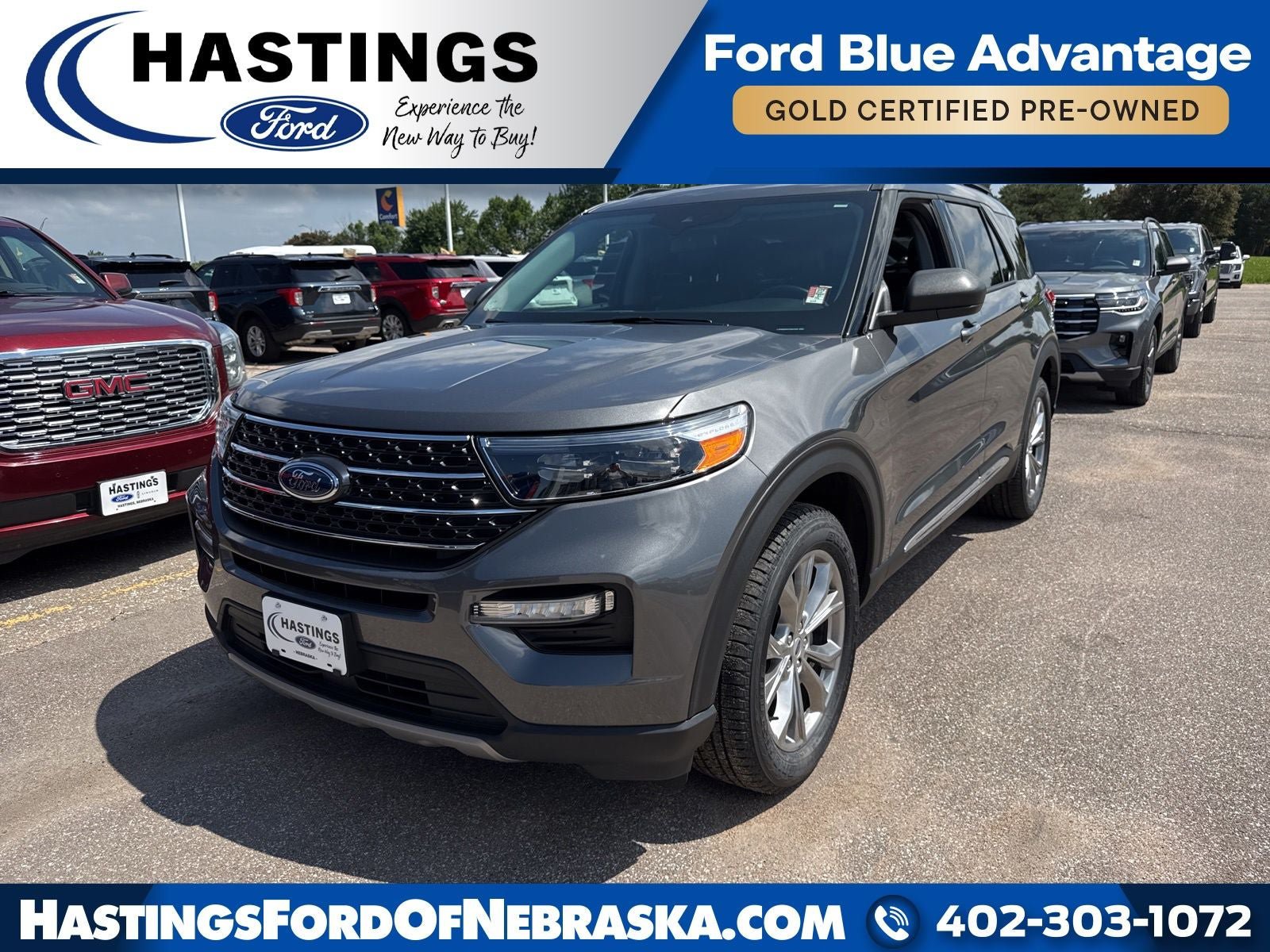 Certified 2023 Ford Explorer XLT w/ Equipment Group 202A