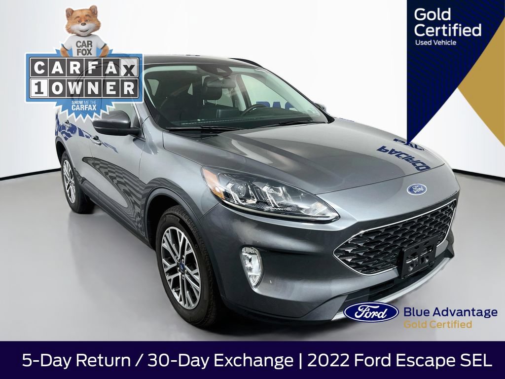 Certified 2022 Ford Escape SEL